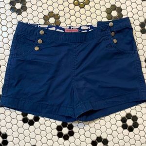 Vineyard Vines sailor shorts, navy, size 12